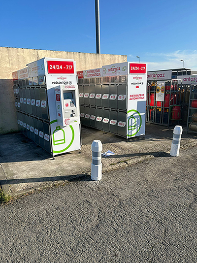 distributeur automatique de bouteilles de gaz La Réole