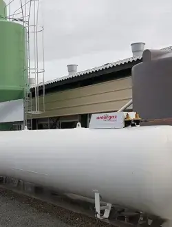 citerne de gaz aerienne pour les pros